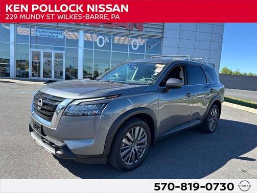 Gun Metallic 2025 Nissan Pathfinder SL 4WD