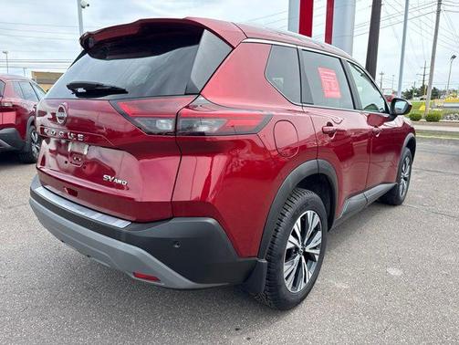 Scarlet Ember Tintcoat 2023 Nissan Rogue SV