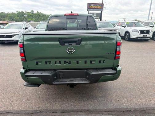 Tactical Green Metallic 2026 Nissan Frontier SV