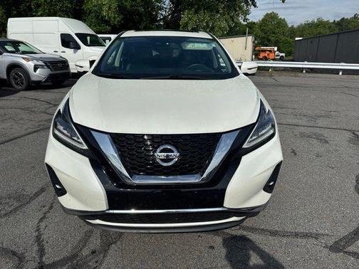 Pearl White Tricoat 2021 Nissan Murano SV Intelligent AWD