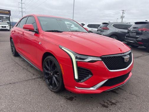 Velocity Red 2020 Cadillac CT4 Sport