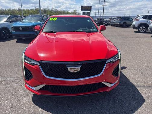 Velocity Red 2020 Cadillac CT4 Sport