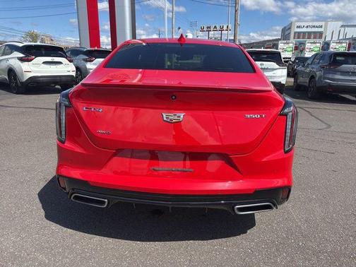 Velocity Red 2020 Cadillac CT4 Sport