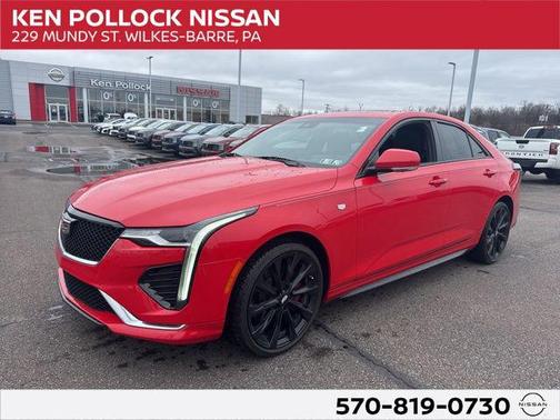 Velocity Red 2020 Cadillac CT4 Sport