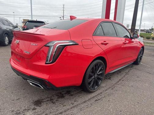 Velocity Red 2020 Cadillac CT4 Sport