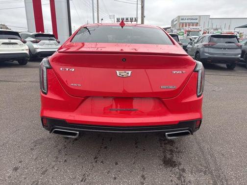 Velocity Red 2020 Cadillac CT4 Sport