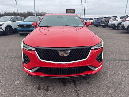 Velocity Red 2020 Cadillac CT4 Sport
