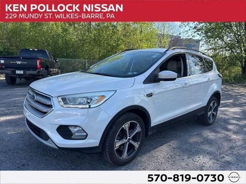 White Platinum 2018 Ford Escape SEL