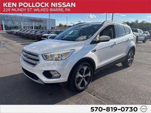 White Platinum 2018 Ford Escape SEL