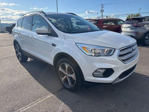 White Platinum 2018 Ford Escape SEL
