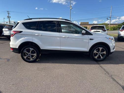 White Platinum 2018 Ford Escape SEL