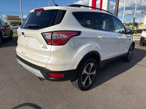 White Platinum 2018 Ford Escape SEL