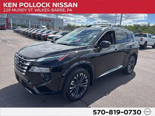 Super Black 2026 Nissan Rogue Platinum