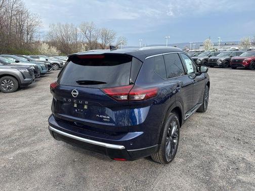 Deep Ocean Blue Pearl 2026 Nissan Rogue Platinum