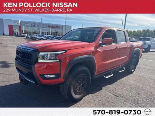 Afterburn Orange 2026 Nissan Frontier PRO-4X