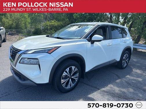 Pearl White Tricoat 2023 Nissan Rogue SV