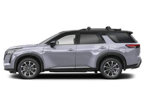 Boulder Gray Pearl/Super Black 2026 Nissan Pathfinder Platinum