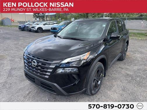 Super Black 2026 Nissan Rogue SV