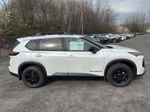 Everest White Pearl Tricoat 2026 Nissan Rogue Rock Creek