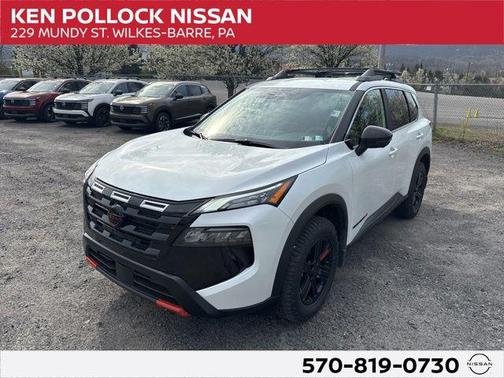 Everest White Pearl Tricoat 2026 Nissan Rogue Rock Creek