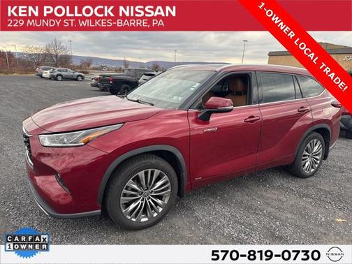 2021 Toyota Highlander Hybrid Platinum