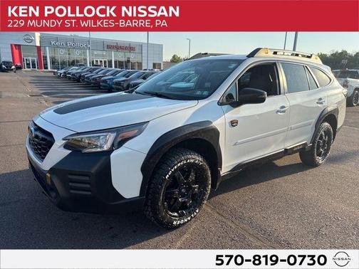Crystal White Pearl 2023 Subaru Outback Wilderness