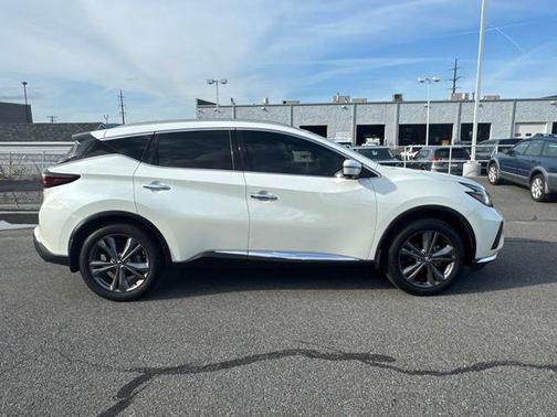 Pearl White Tricoat 2021 Nissan Murano Platinum Intelligent AWD
