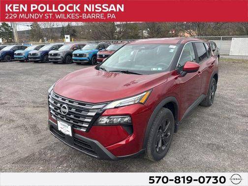 Scarlet Ember Tintcoat 2026 Nissan Rogue SV