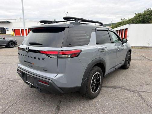 Solid Gray/Super Black 2024 Nissan Pathfinder Rock Creek 4WD