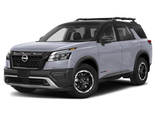 Solid Gray/Super Black 2024 Nissan Pathfinder Rock Creek 4WD