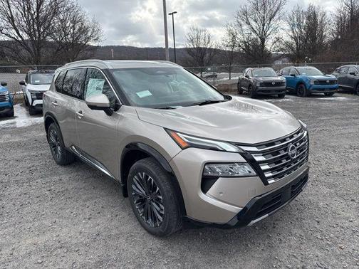Champagne Silver Metallic 2026 Nissan Rogue Platinum