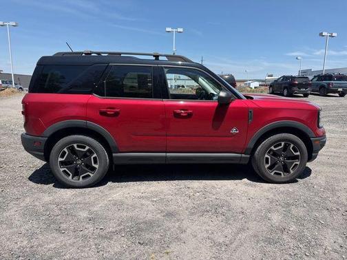 Rapid Red Metallic Tinted Clearcoat 2021 Ford Bronco Sport Outer Banks