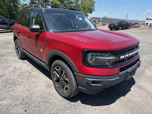 Rapid Red Metallic Tinted Clearcoat 2021 Ford Bronco Sport Outer Banks