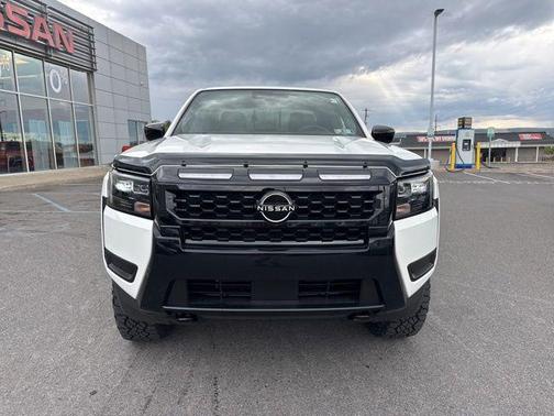 Glacier White 2026 Nissan Frontier SV