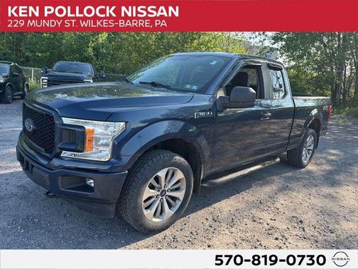 Blue 2018 Ford F-150 XL