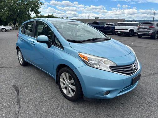Morningsky Blue Metallic 2014 Nissan Versa Note SV