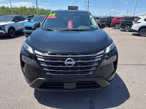 Super Black 2026 Nissan Rogue SV