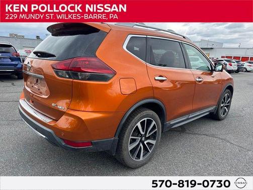 Monarch Orange Metallic 2020 Nissan Rogue SL