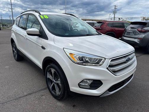 White Platinum 2018 Ford Escape SEL