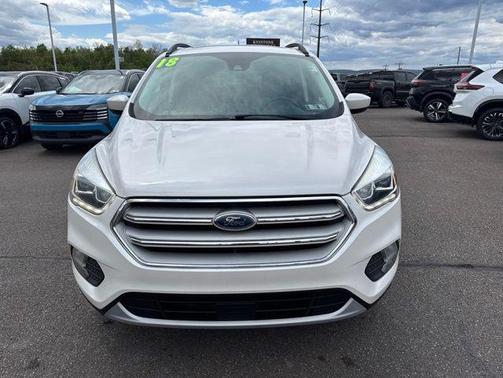 White Platinum 2018 Ford Escape SEL