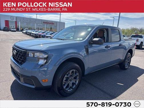 Azure Gray Metallic Tri-Coat 2025 Ford Maverick XLT