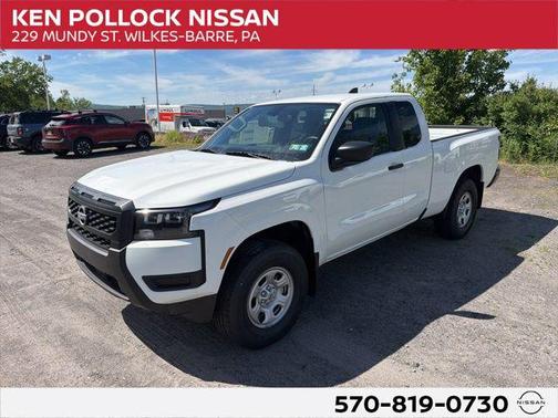 Glacier White 2026 Nissan Frontier S