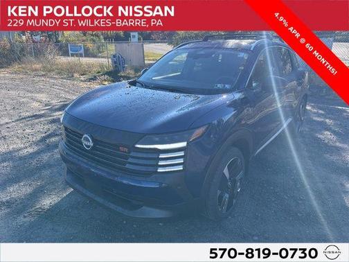 Deep Blue Pearl 2026 Nissan Kicks SR