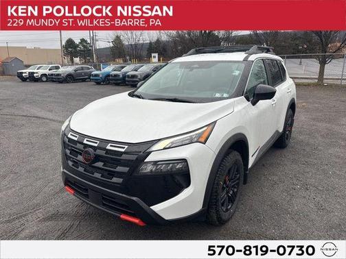 Everest White Pearl Tricoat 2026 Nissan Rogue Rock Creek