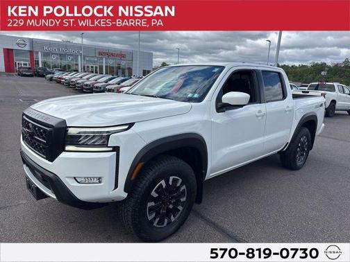 Glacier White 2024 Nissan Frontier PRO-4X