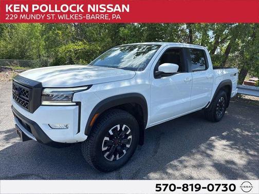 Glacier White 2024 Nissan Frontier PRO-4X