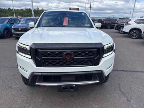 Glacier White 2024 Nissan Frontier PRO-4X