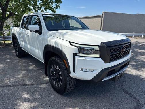 Glacier White 2024 Nissan Frontier PRO-4X