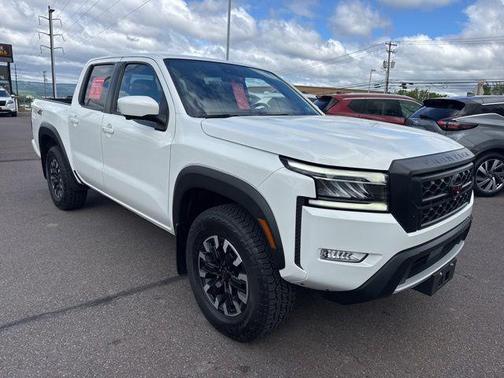 Glacier White 2024 Nissan Frontier PRO-4X