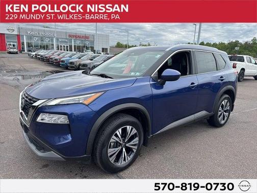 Caspian Blue Metallic 2023 Nissan Rogue SV